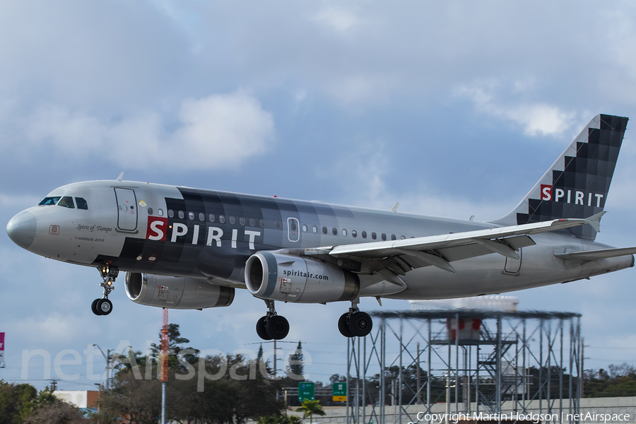 Spirit Airlines Airbus A319-132 (N523NK) | Photo 222561