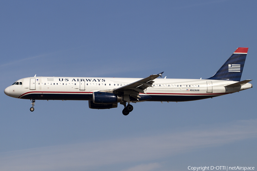 US Airways Airbus A321-231 (N523UW) | Photo 470300