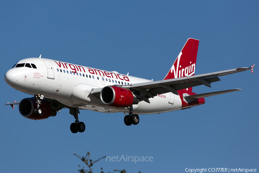 Virgin America Airbus A319-112 (N523VA) | Photo 424539