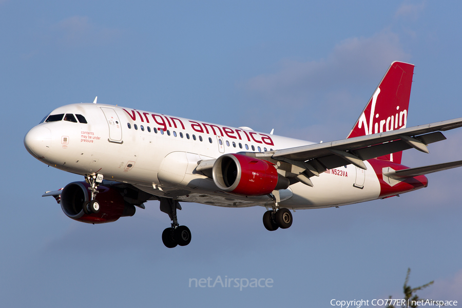 Virgin America Airbus A319-112 (N523VA) | Photo 88165