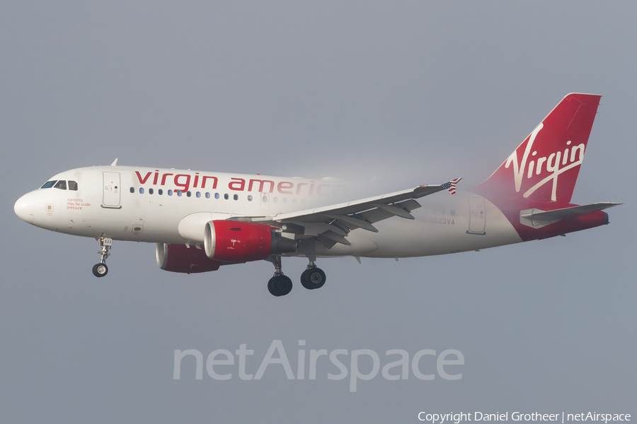 Virgin America Airbus A319-112 (N523VA) | Photo 238949