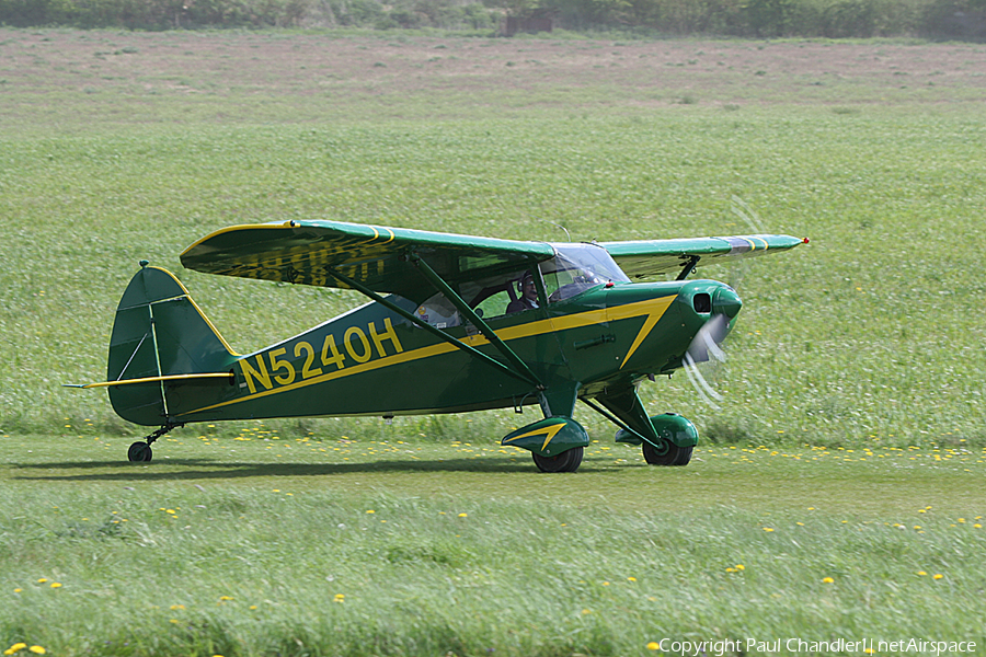 (Private) Piper PA-16 Clipper (N5240H) | Photo 99096