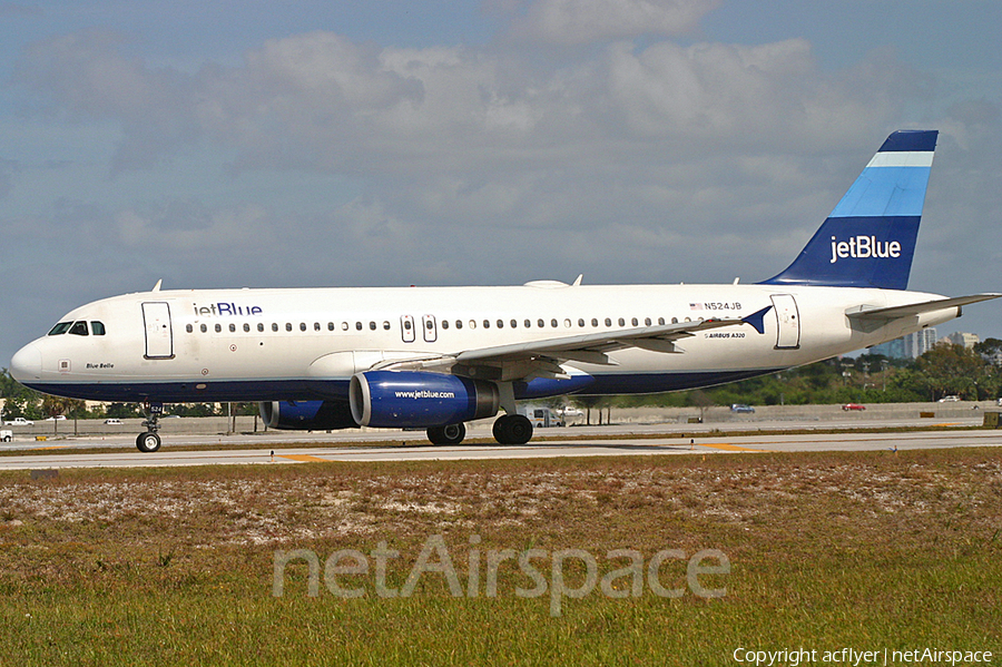 JetBlue Airways Airbus A320-232 (N524JB) | Photo 169669