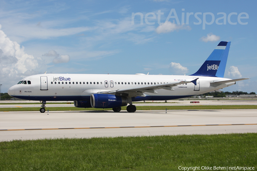 JetBlue Airways Airbus A320-232 (N524JB) | Photo 71065