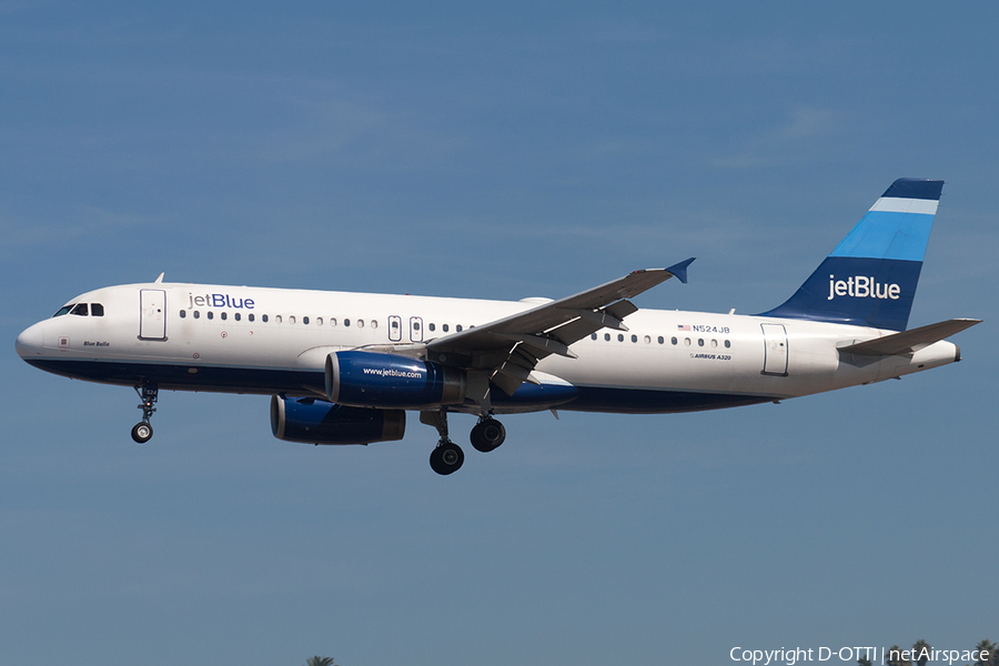 JetBlue Airways Airbus A320-232 (N524JB) | Photo 185975