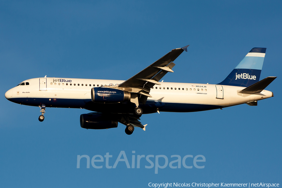 JetBlue Airways Airbus A320-232 (N524JB) | Photo 127091