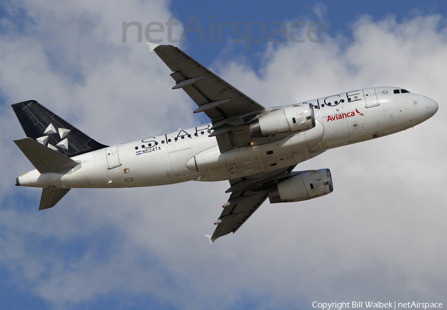 Avianca Airbus A319-132 (N524TA) | Photo 524233