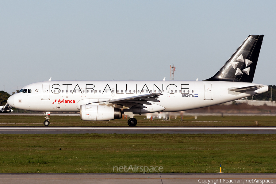 Avianca Airbus A319-132 (N524TA) | Photo 317044