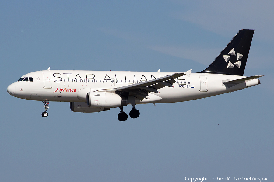 Avianca Airbus A319-132 (N524TA) | Photo 42147