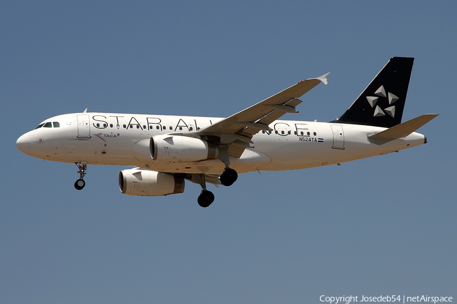 TACA International Airlines Airbus A319-132 (N524TA) | Photo 30562