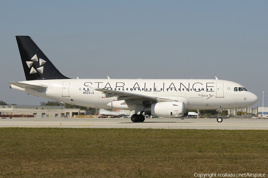 TACA International Airlines Airbus A319-132 (N524TA) | Photo 22552