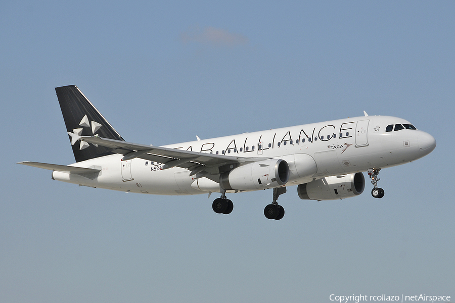 TACA International Airlines Airbus A319-132 (N524TA) | Photo 24770
