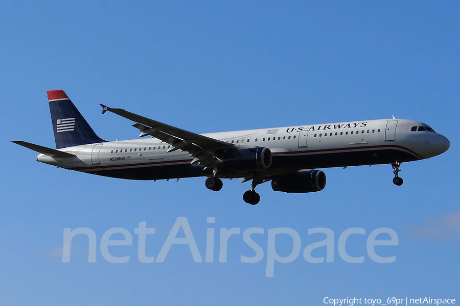 US Airways Airbus A321-231 (N524UW) | Photo 69370