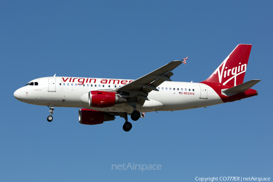 Virgin America Airbus A319-112 (N524VA) | Photo 104836