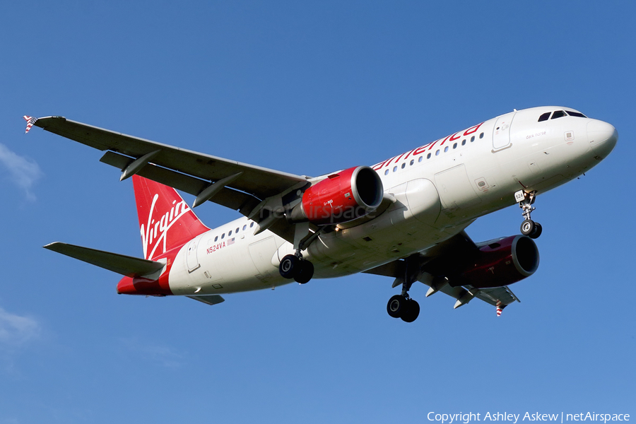 Virgin America Airbus A319-112 (N524VA) | Photo 158468