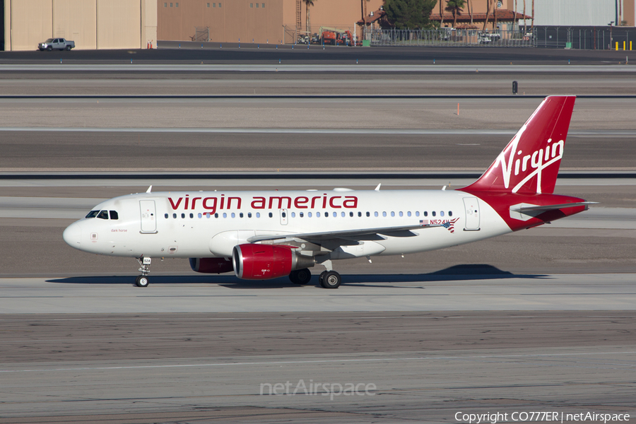 Virgin America Airbus A319-112 (N524VA) | Photo 79491