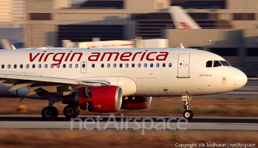 Virgin America Airbus A319-112 (N524VA) | Photo 115749