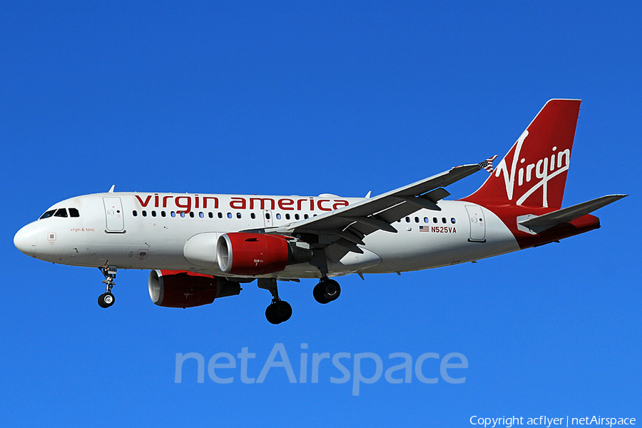 Virgin America Airbus A319-112 (N525VA) | Photo 171432