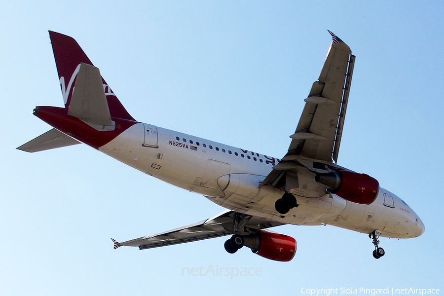 Virgin America Airbus A319-112 (N525VA) | Photo 357506