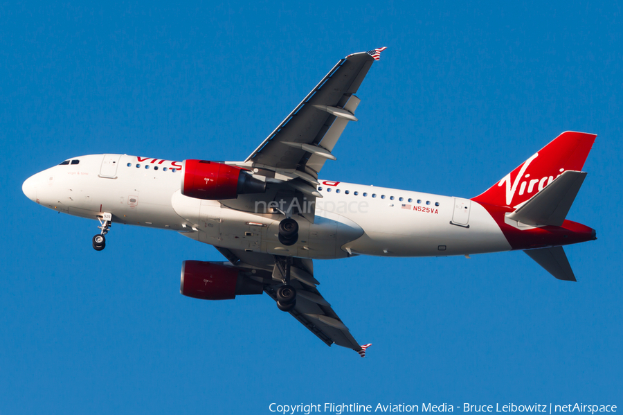 Virgin America Airbus A319-112 (N525VA) | Photo 80675