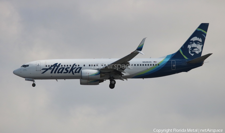 Alaska Airlines Boeing 737-890 (N526AS) | Photo 588625