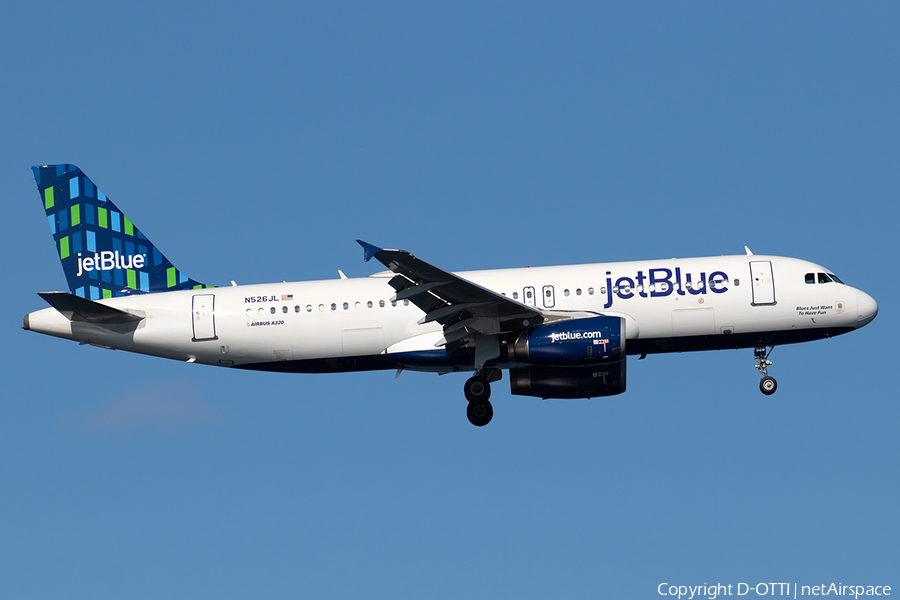 JetBlue Airways Airbus A320-232 (N526JL) | Photo 357529