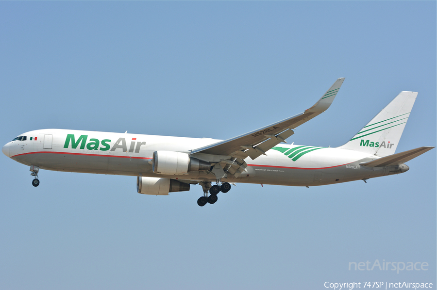 Mas Air Cargo Boeing 767-346F(ER) (N526LA) | Photo 46157
