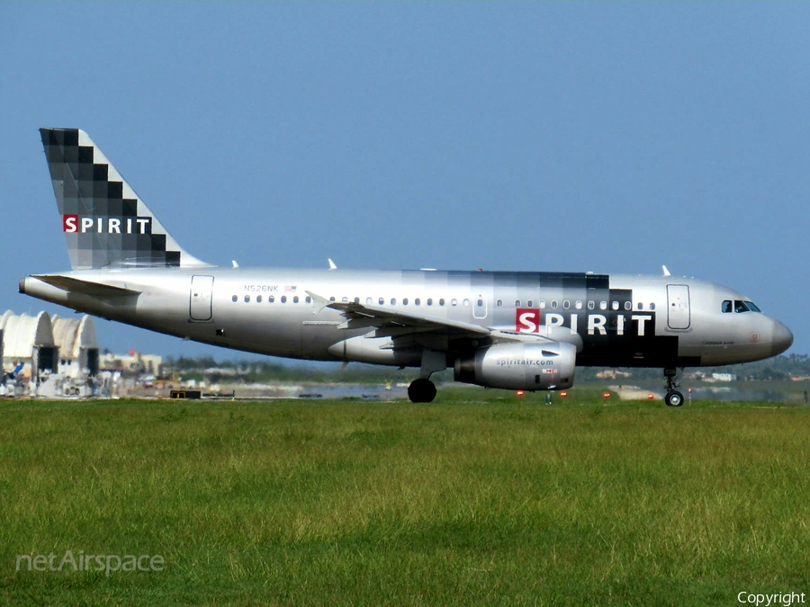 Spirit Airlines Airbus A319-132 (N526NK) | Photo 258439