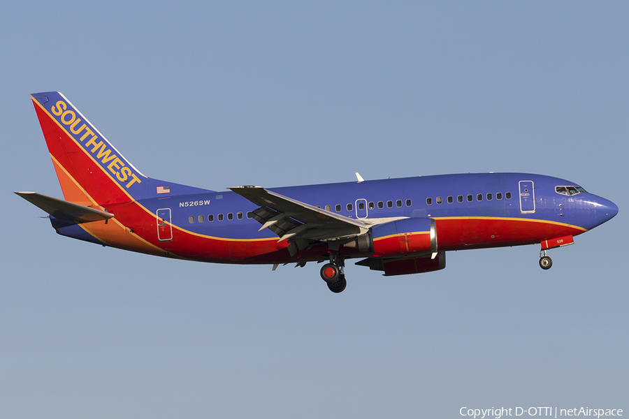 Southwest Airlines Boeing 737-5H4 (N526SW) | Photo 535756