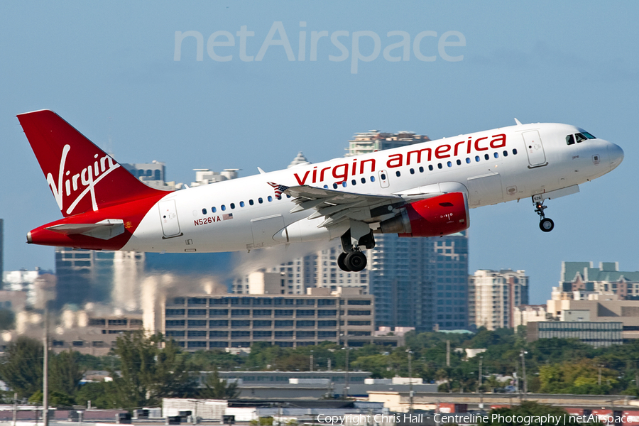 Virgin America Airbus A319-112 (N526VA) | Photo 4245