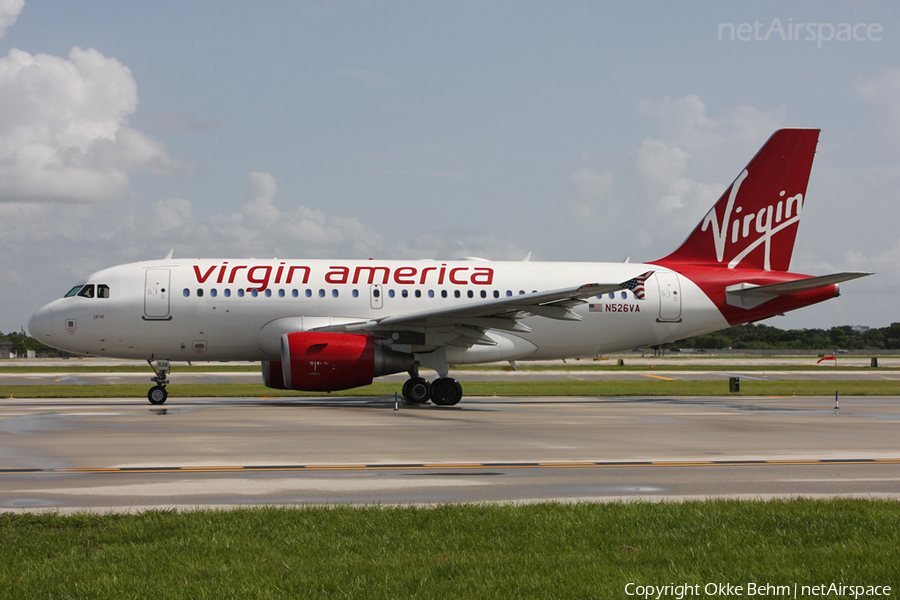 Virgin America Airbus A319-112 (N526VA) | Photo 53989