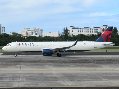 Delta Air Lines Airbus A321-271NX (N527DE) at  San Juan - Luis Munoz Marin International, Puerto Rico