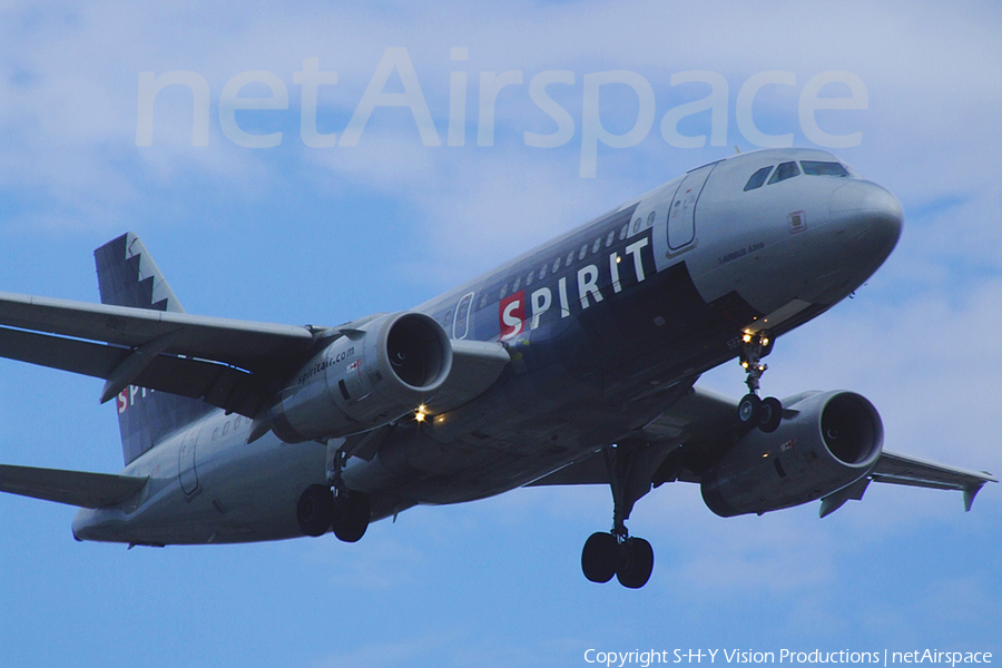 Spirit Airlines Airbus A319-132 (N527NK) | Photo 10822