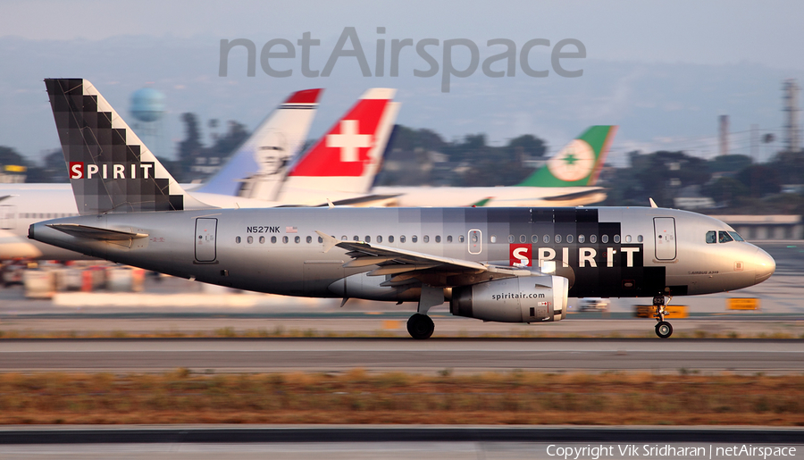 Spirit Airlines Airbus A319-132 (N527NK) | Photo 118634