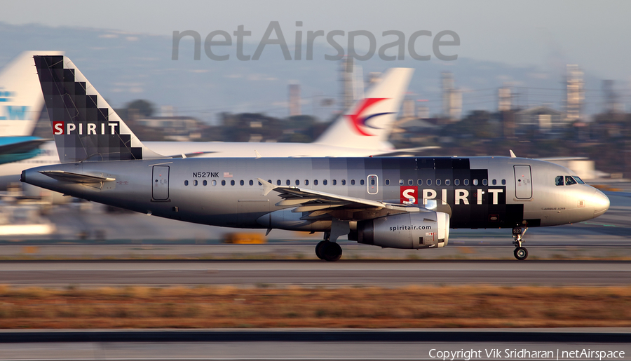 Spirit Airlines Airbus A319-132 (N527NK) | Photo 120244