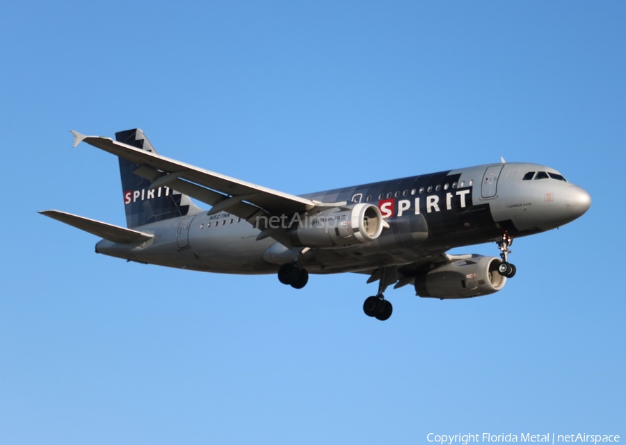 Spirit Airlines Airbus A319-132 (N527NK) | Photo 295070