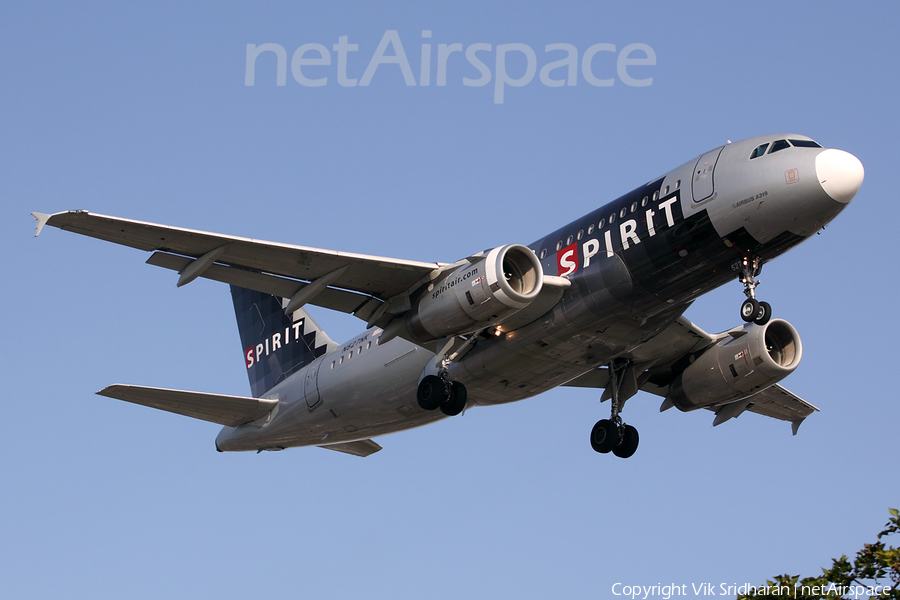 Spirit Airlines Airbus A319-132 (N527NK) | Photo 50979