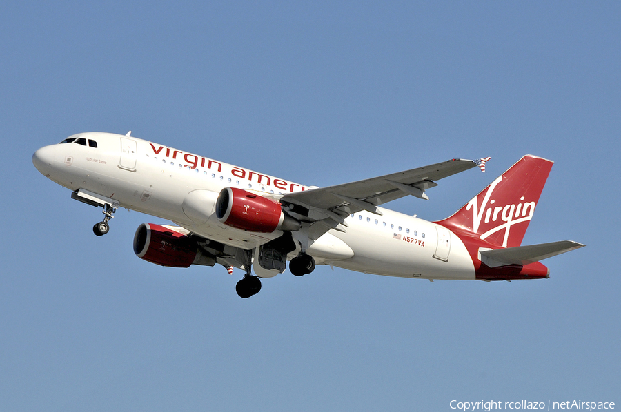 Virgin America Airbus A319-112 (N527VA) | Photo 29074