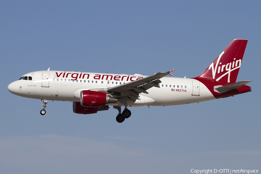Virgin America Airbus A319-112 (N527VA) | Photo 425469