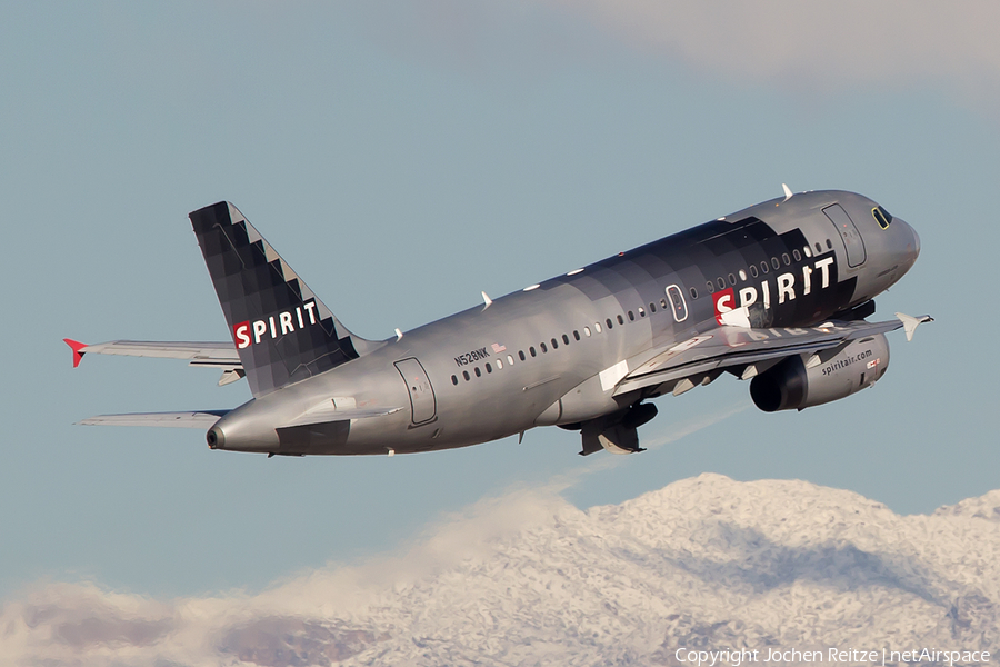 Spirit Airlines Airbus A319-132 (N528NK) | Photo 96557