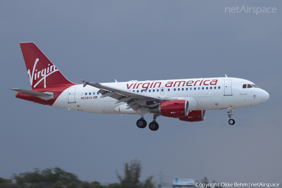 Virgin America Airbus A319-112 (N528VA) | Photo 53990