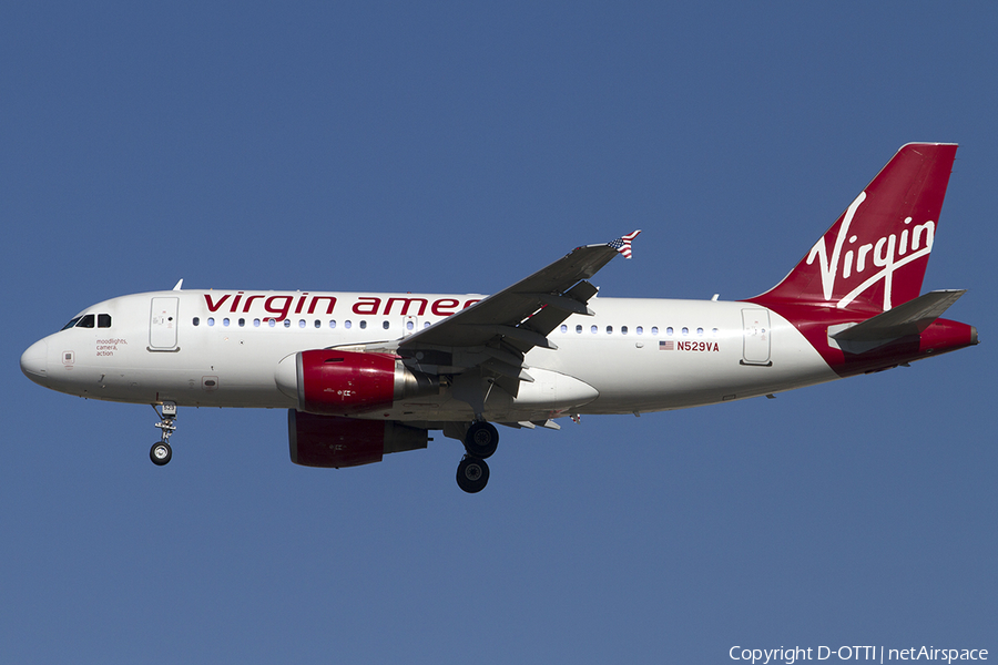 Virgin America Airbus A319-112 (N529VA) | Photo 467583