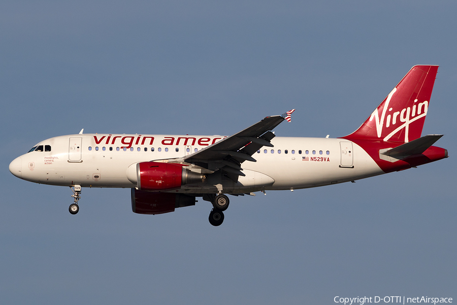 Virgin America Airbus A319-112 (N529VA) | Photo 182629