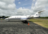 (Private) Learjet 55 (N52LJ) at  Punta Cana - International, Dominican Republic