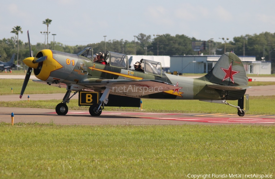 (Private) Yakovlev Yak-52TW (N52SD) | Photo 556840