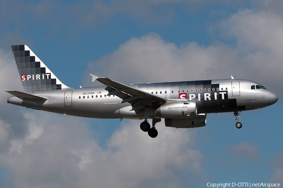 Spirit Airlines Airbus A319-132 (N530NK) | Photo 233077