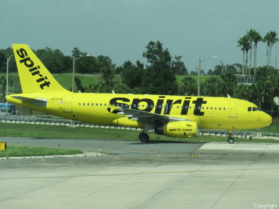 Spirit Airlines Airbus A319-132 (N530NK) | Photo 518897