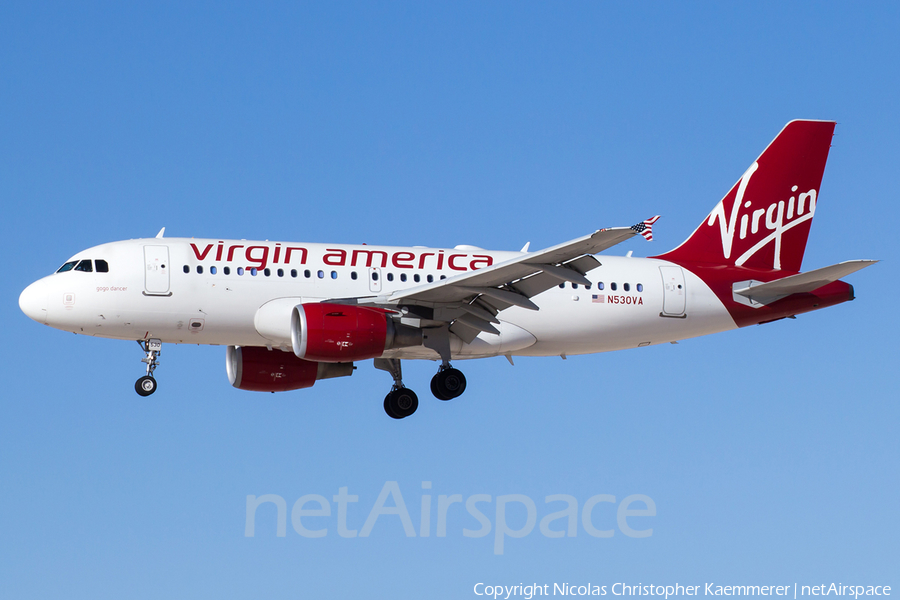 Virgin America Airbus A319-112 (N530VA) | Photo 127375