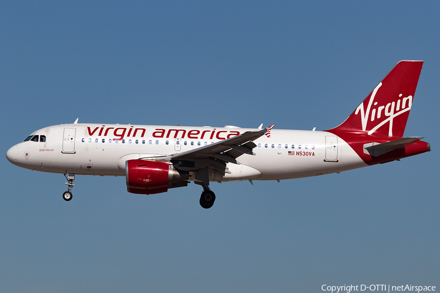 Virgin America Airbus A319-112 (N530VA) | Photo 140630