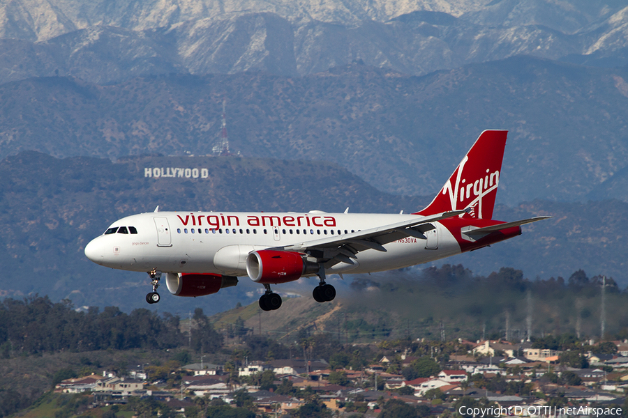 Virgin America Airbus A319-112 (N530VA) | Photo 335733